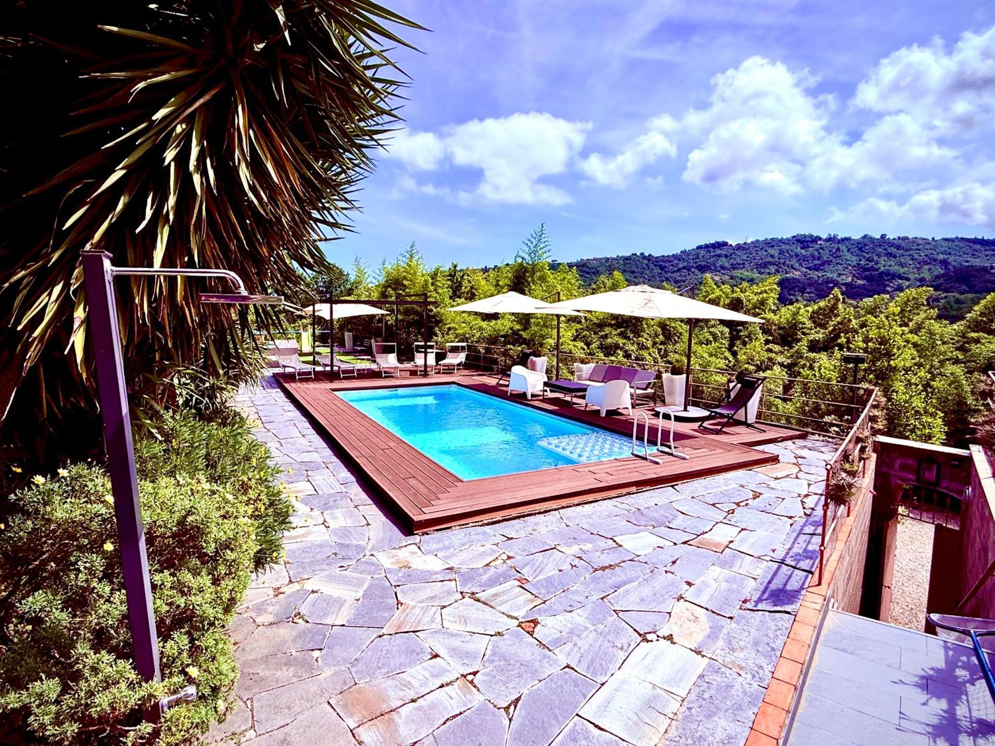 La Villetta - Cozy House With Parking, Wifi, Wall Box And Air Conditioning Rapallo Buitenkant foto