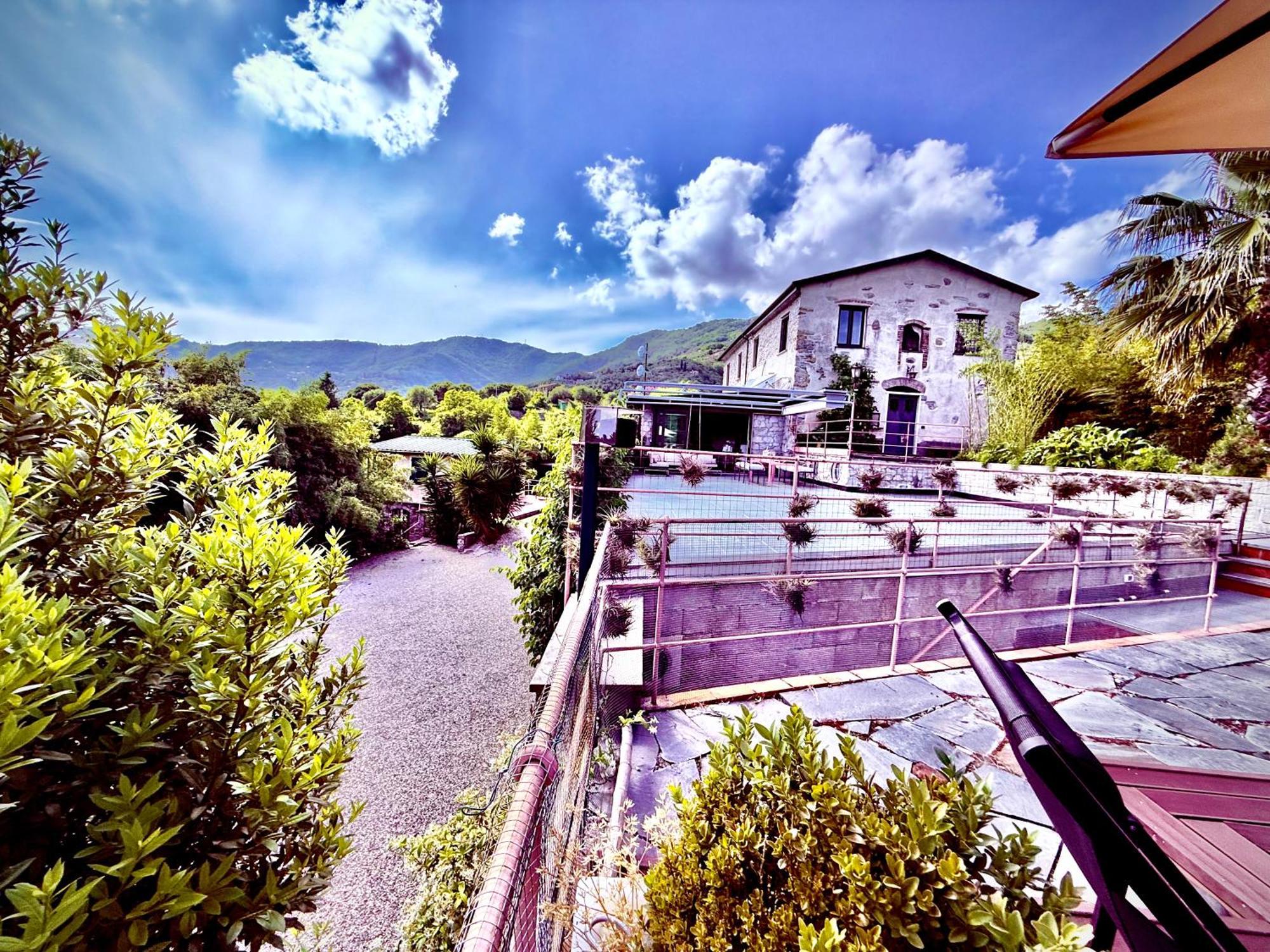 La Villetta - Cozy House With Parking, Wifi, Wall Box And Air Conditioning Rapallo Buitenkant foto